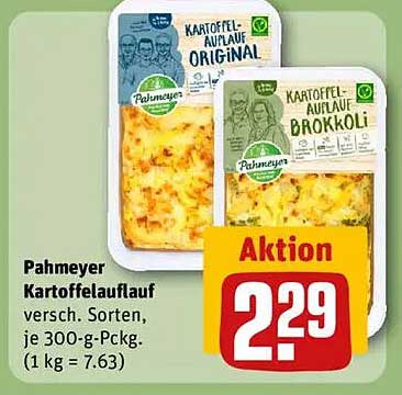Pahmeyer Kartoffelauflauf verschieden Sorten, je 300-g-Pckg.