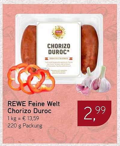 REWE Feine Welt Chorizo Duroc