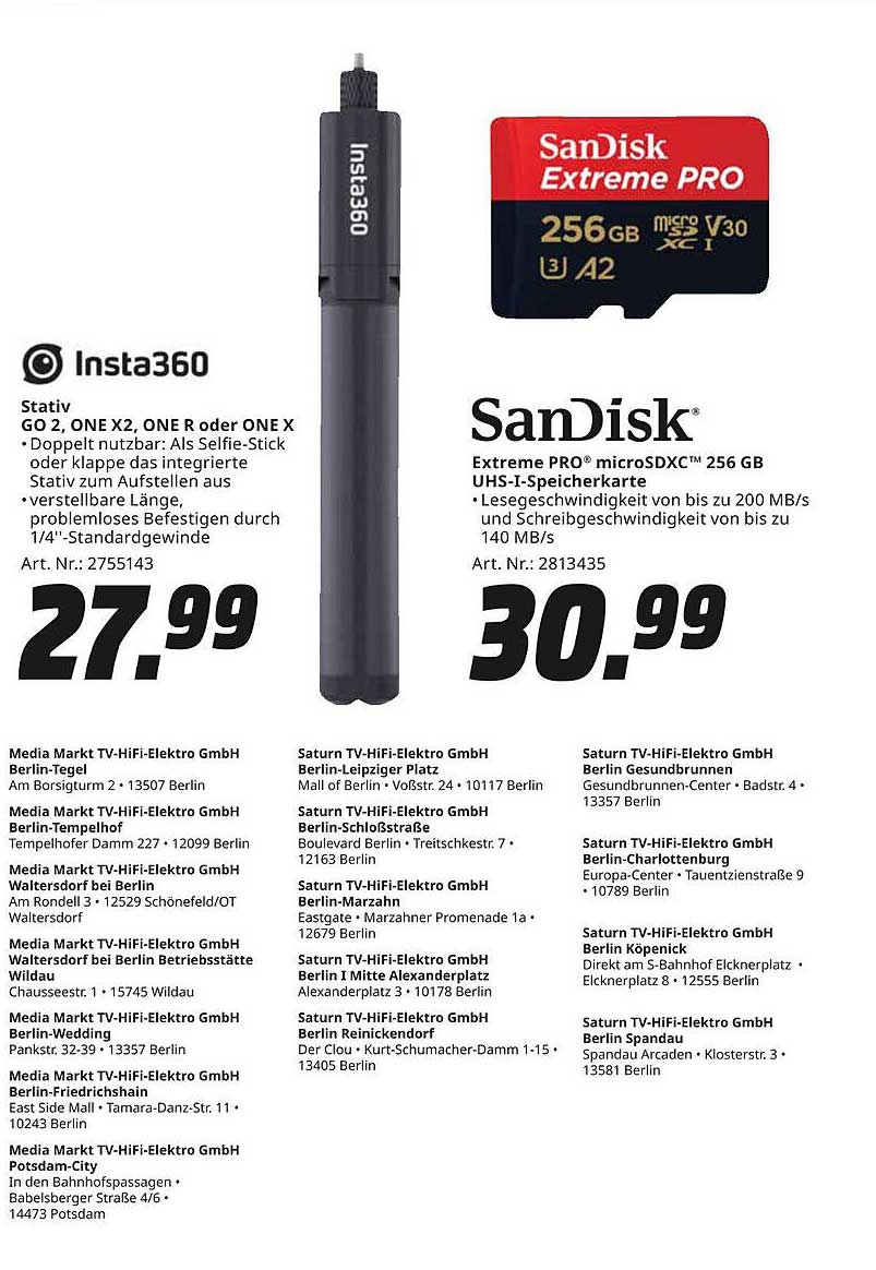 SanDisk Extreme PRO® microSDXC™ 256 GB UHS-I-Speicherkarte