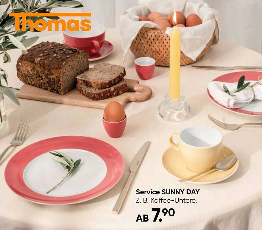 Service SUNNY DAY Z. B. Kaffee-Untere