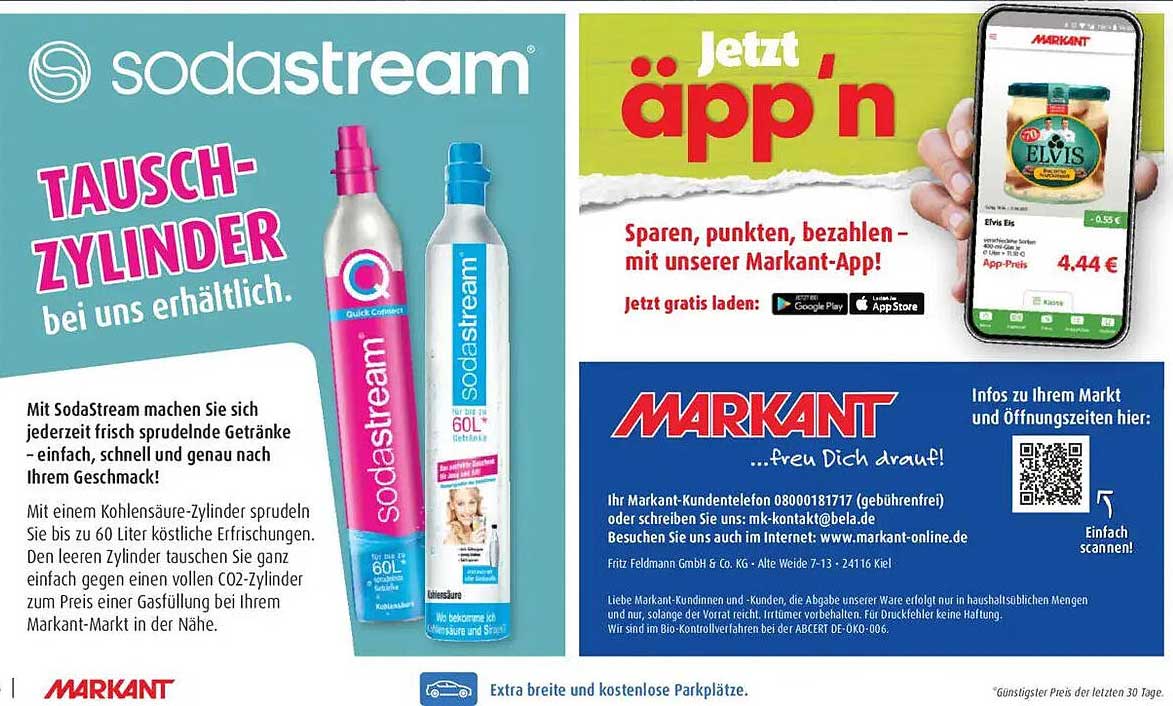 SodaStream Tauschzylinder – Frisch sprudelnde Getränke leicht gemacht!