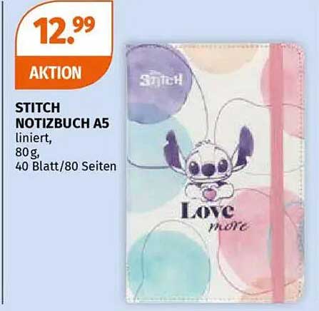 STITCH NOTIZBUCH A5