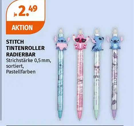 Stitch Tintenroller radierbar