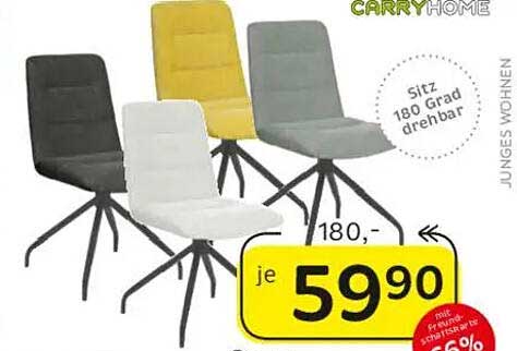 Stuhl Carryhome - Drehstuhl für modernes Wohnen
