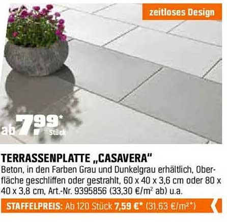 Terrassenplatte „Casavera“
