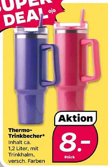 Thermo-Trinkbecher - Aktion