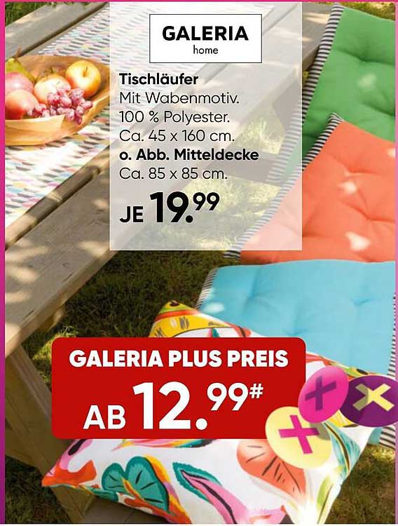 Tischläufer mit Wabenmotiv - jetzt zum Sonderpreis!