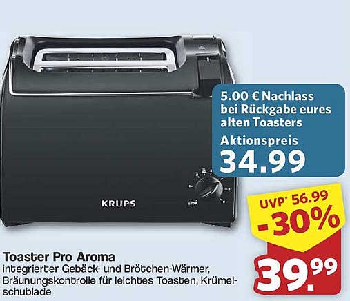 Toaster Pro Aroma von Krups
