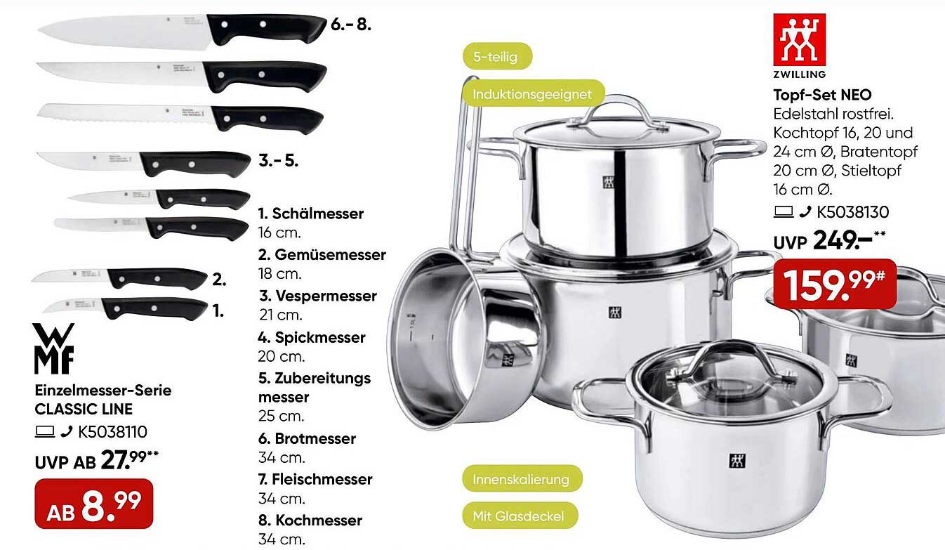 Topf-Set NEO von Zwilling – 5-teilig und induktionsgeeignet