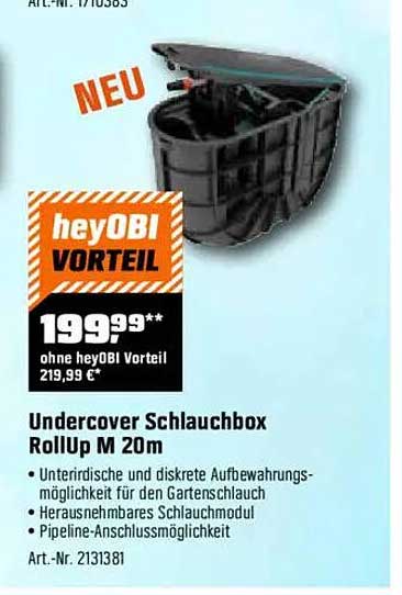 Undercover Schlauchbox RollUp M 20m