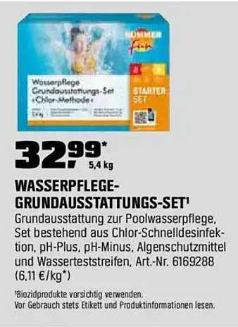 WASSERPFLEGE-GRUNDAUSSTATTUNGS-SET