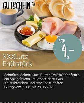 XXXLutz Frühstück