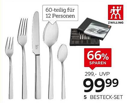 Zwilling Besteck-Set 60-teilig für 12 Personen
