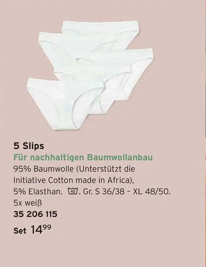 5 Slips für nachhaltigen Baumwollanbau