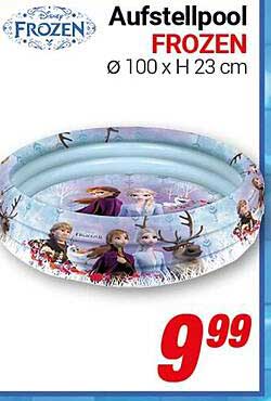 Aufstellpool FROZEN Ø 100 x H 23 cm