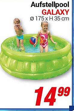 Aufstellpool GALAXY Ø 175 x H 35 cm