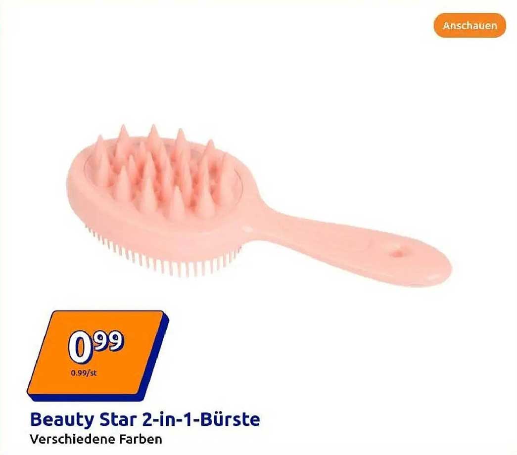 Beauty Star 2-in-1-Bürste