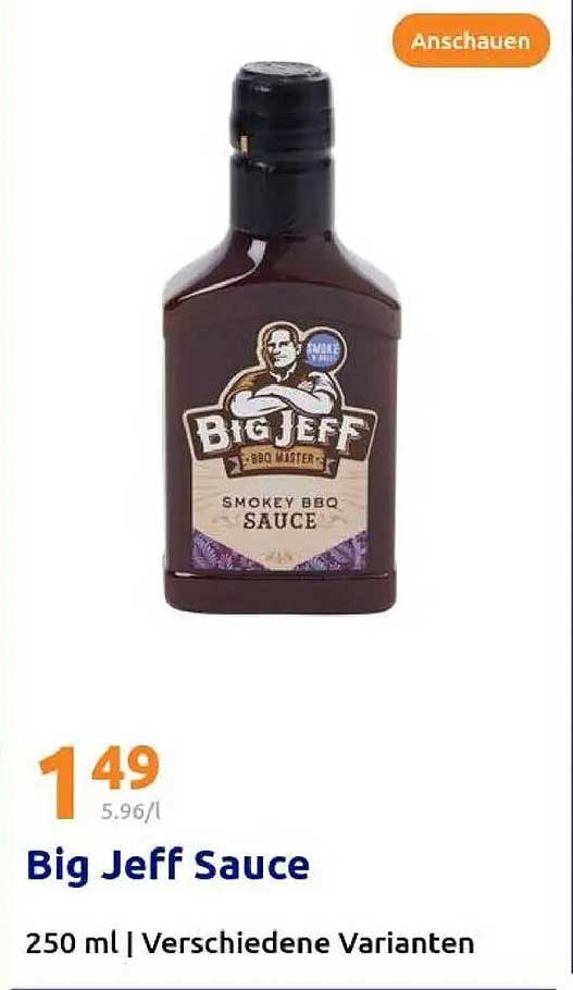 Big Jeff Sauce - Smokey BBQ Sauce