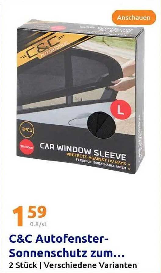C&C Autofenster-Sonnenschutz