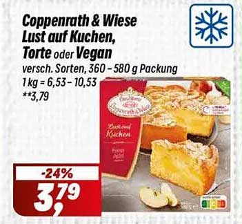 Coppenrath & Wiese Lust auf Kuchen, Torte oder Vegan, 360 - 580 g
