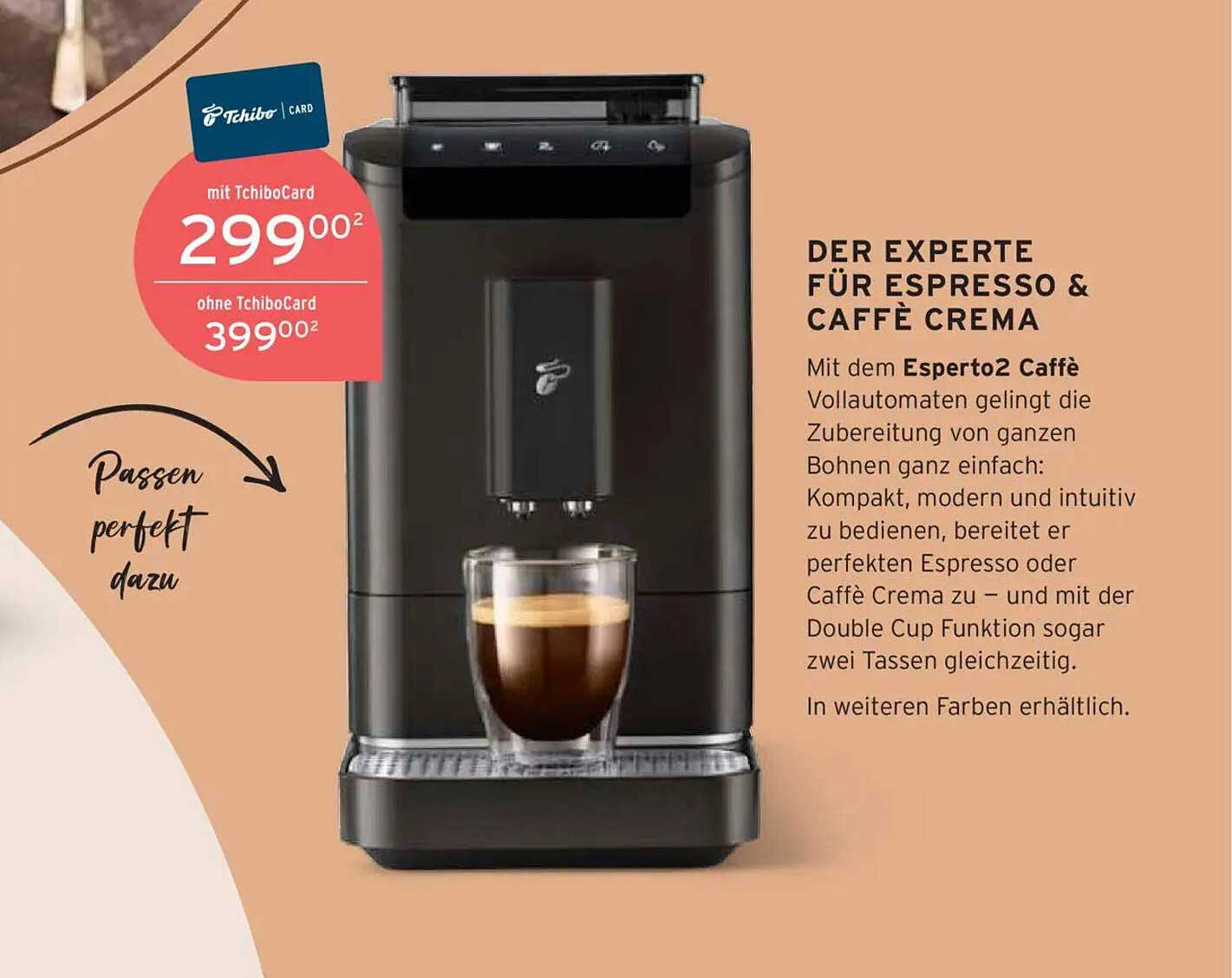 DER EXPERTE FÜR ESPRESSO & CAFFÈ CREMA