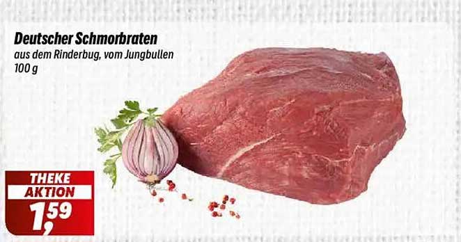 Deutscher Schmorrbraten aus dem Rinderbug, vom Jungbullen - 100 g