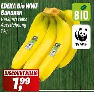 EDEKA Bio WWF Bananen 1 kg