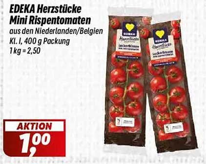 EDEKA Herzstücke Mini Rispentomaten 400 g