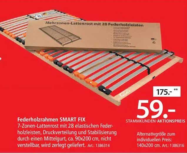 Federholzrahmen SMART FIX