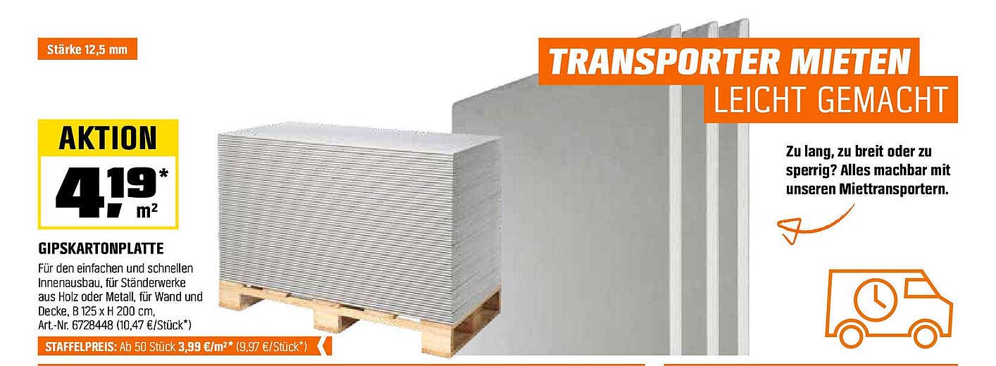 Gipskartonplatte