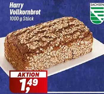 Harry Vollkornbrot 1000 g Stück