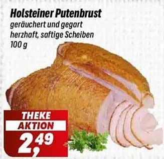 Holsteiner Putenbrust geräuchert und gegart 100 g