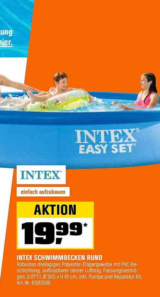 INTEK SCHWIMMBECKEN RUND