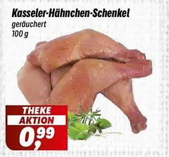 Kasseler-Hähnchen-Schänkel geräuchert 100 g