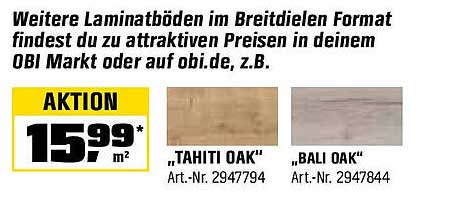 Laminatböden im Breitdielen Format