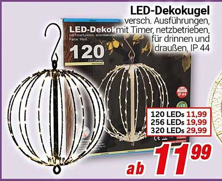 LED-Dekokugel mit 120 LEDs