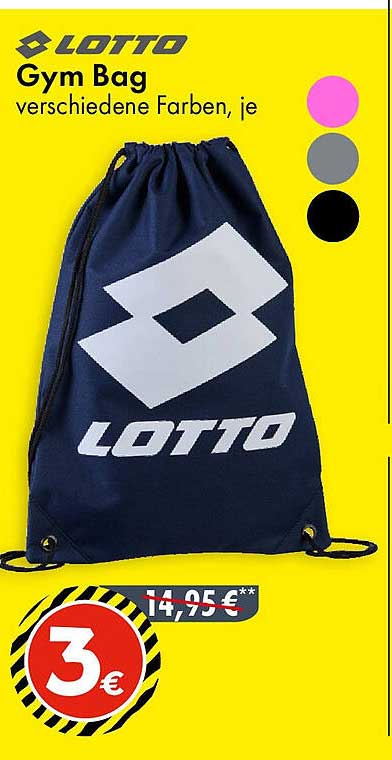 Lotto Gym Bag - verschiedene Farben, je