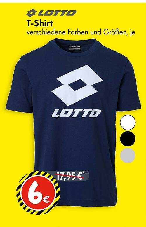 LOTTO T-Shirt in verschiedenen Farben und Größen