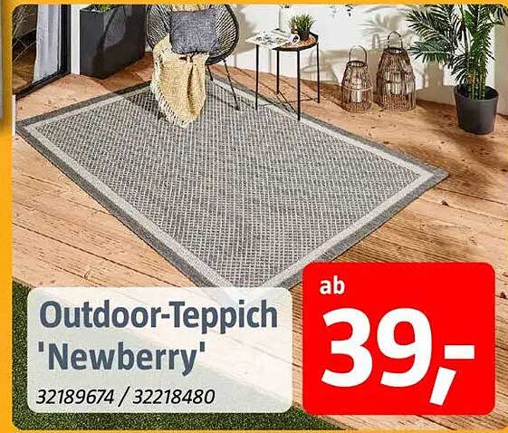 Outdoor-Teppich 'Newberry'