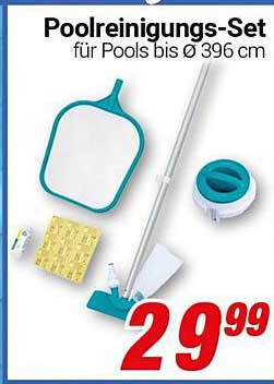 Poolreinigungs-Set für Pools bis Ø 396 cm