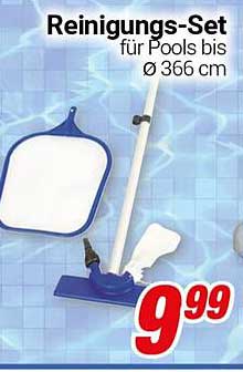 Reinigungs-Set für Pools bis Ø 366 cm