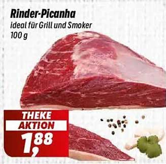 Rinder-Picanha ideal für Grill und Smoker 100 g