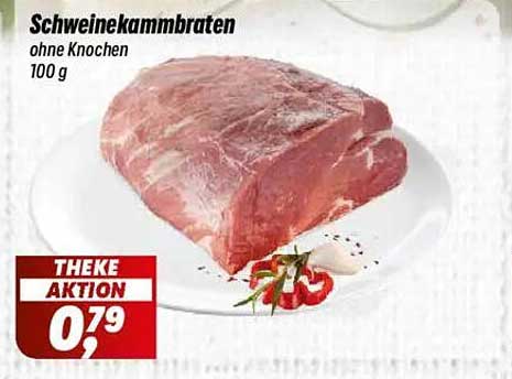 Schweinekammb raten ohne Knochen 100 g