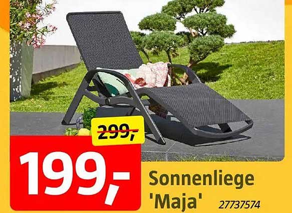 Sonnenliege 'Maja'