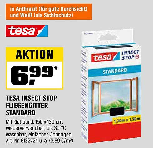 TESA INSECT STOP FLIEGENGITTER STANDARD