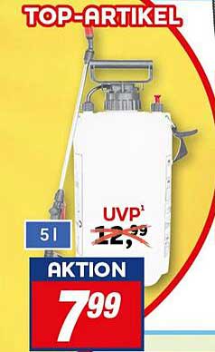 TOP-ARTIKEL 5 l Drucksprüher für nur 7,99 €