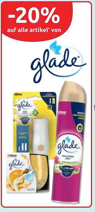 -20% auf alle Artikel von Glade