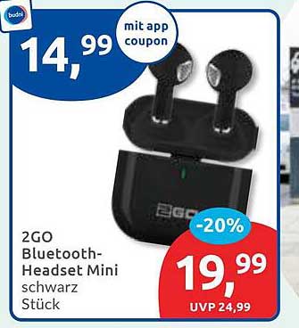 2GO Bluetooth-Headset Mini
