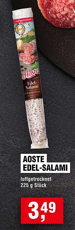 Aoste Edel-Salami 225 g Stück