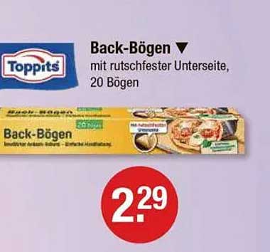 Back-Bögen von Toppits - 20 Bögen mit rutschfester Unterseite